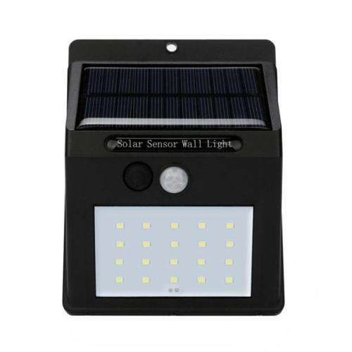 20 LED Solar Power PIR Motion Sensor Wall Light Outdoor Garden Waterproof Lamp