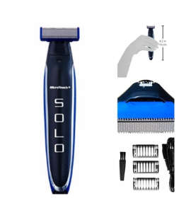 Micro Touch SOLO Rechargeable Trims Edges Razor Shaver