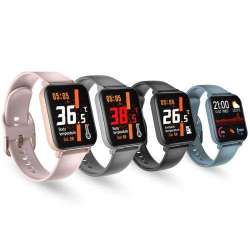 ANDOWL Q-916 SMART WATCH WITH ACCURATE TEMPERATURE READING