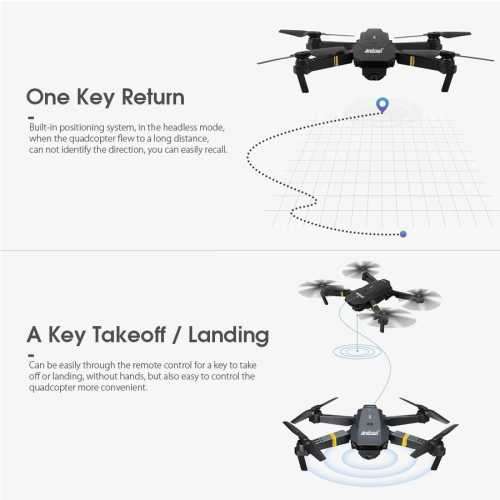 998 Micro Foldable Drone Set
