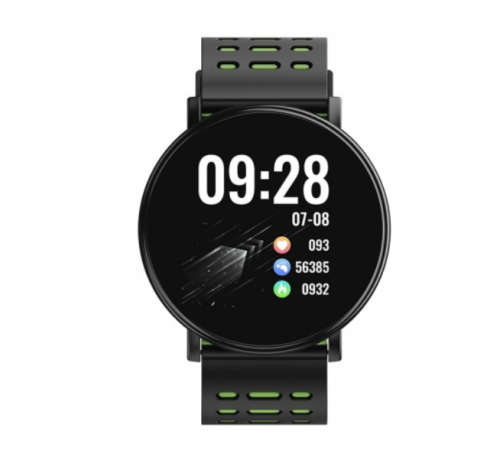 D19 1.3INCH COLOR SCREEN HEART RATE BLOOD PRESSURE OXYGEN MONITOR IP68 WATERPROOF SMART WATCH