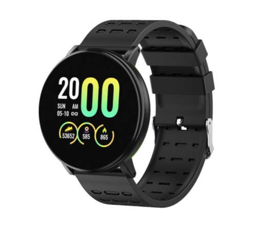 D19 1.3INCH COLOR SCREEN HEART RATE BLOOD PRESSURE OXYGEN MONITOR IP68 WATERPROOF SMART WATCH