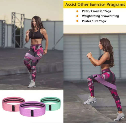 Hip Resistance Exercise Bands