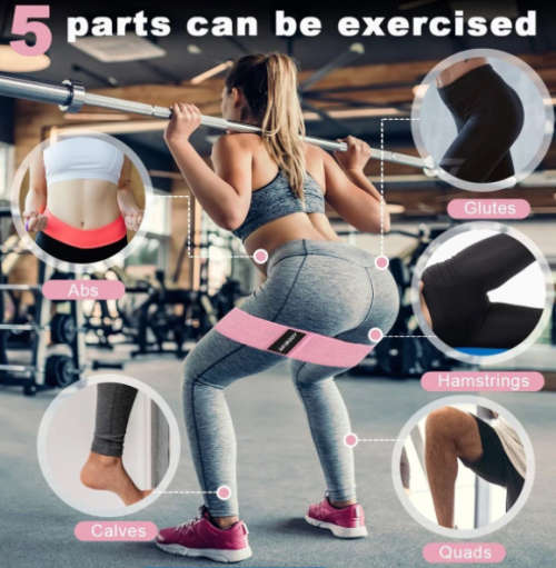 Hip Resistance Exercise Bands