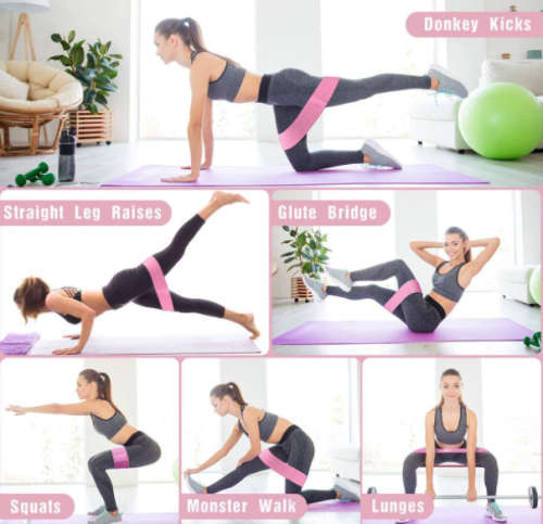 Hip Resistance Exercise Bands