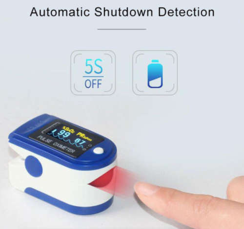Fingertip Oximeter - Oxymeter Oxygen and Pulse Rate