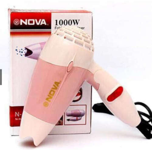 NOVA NV662 Foldable Mini Travel Hair Dryer Compact Blower