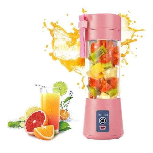 Portable And Rechargeable Smoothie Blender (6 Blades)