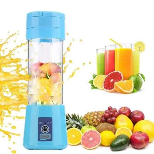 Portable And Rechargeable Smoothie Blender (6 Blades)