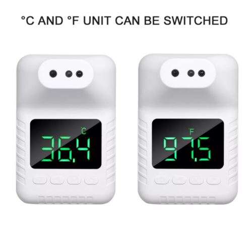 Non-contact Wall Mount Smart Sensor Portable Automatic Body Temperature Detector