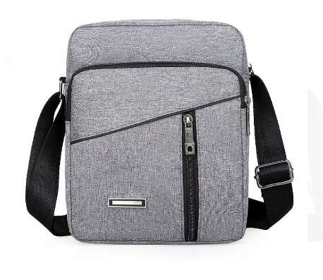 Men Pocket Front Design Square Bag