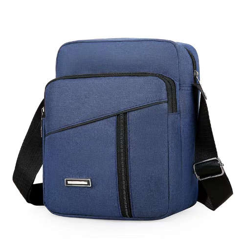 Men Pocket Front Design Square Bag