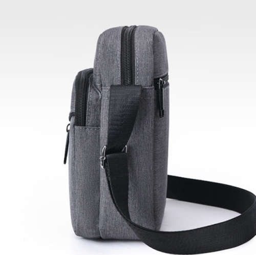 Men Pocket Front Design Square Bag