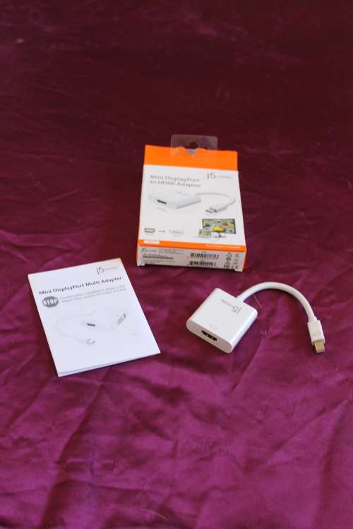 J5 Create Mini Display Port to HDMI - 10 out 10 - Only used once