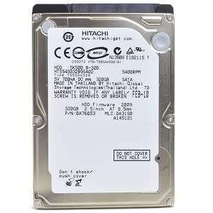 Hitachi GST Travelstar 5K500.B HTS545032B9A300 (0A57913) 320GB 5400 RPM 8MB Cache SATA 3.0Gb/s 2.5"