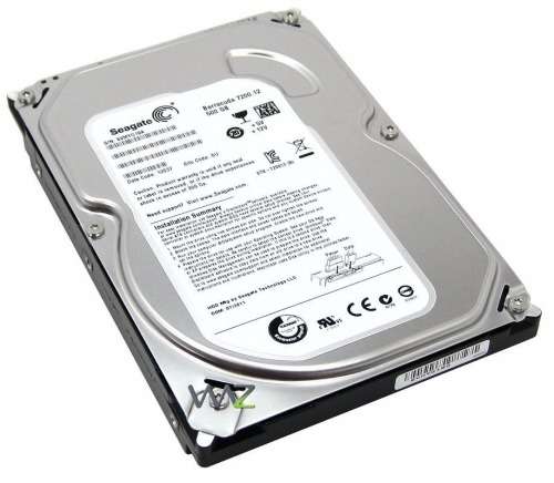 Seagate Barracuda ST500DM002 500GB 7200 RPM 16MB Cache SATA 6.0Gb/s 3.5" Int HDD