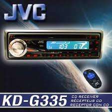 JVC KD-G335 Car Radio - Old School quality and sound