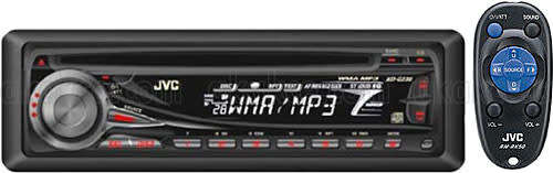 JVC KD-G335 Car Radio - Old School quality and sound