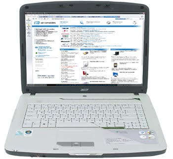Acer Aspire 5315 with laptop bag