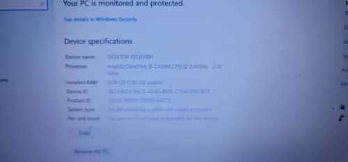 Acer Aspire 5750 - Core i5-2430M @2.40GHz - 8GB Ram - 500GB HDD