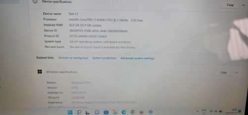 MONSTER Dell Inspiron 14 5459 - Core-i7 6th GEN - 16GB RAM - 480GB SDD  DEDICATED 4GB AMD GPU
