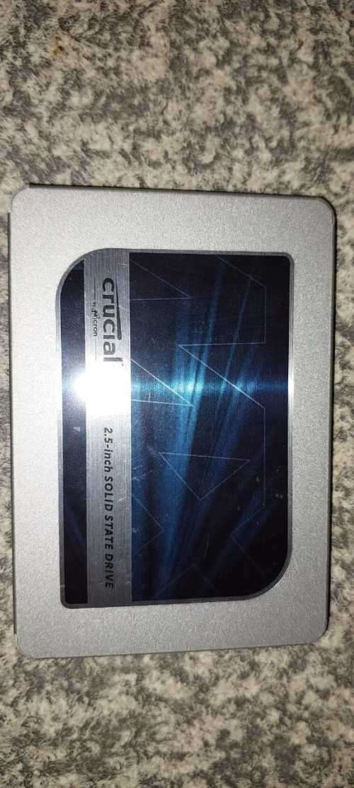 LATE ENTRY - Crucial MX500 500GB 3D NAND SATA 2.5-inch 7mm (with 9.5mm adapter) Internal SSD