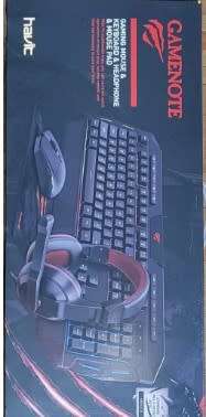 Backlit Gaming Keyboard, Mouse and Headphones