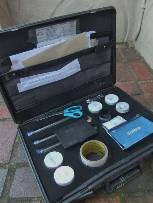 Obsolete South African Police Fingerprint Investigation Case