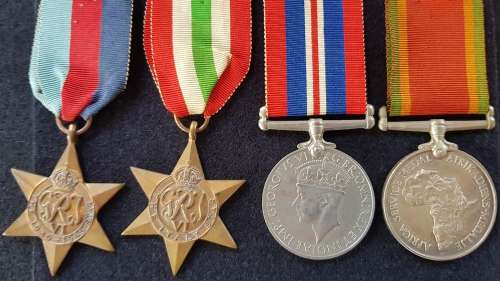 WWII Group SAAF Killed in Action 92nd Squadron