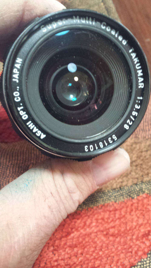 Pentax Super Takumar 28 mm lens M42