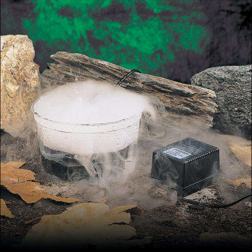 Mist maker with multicolour led