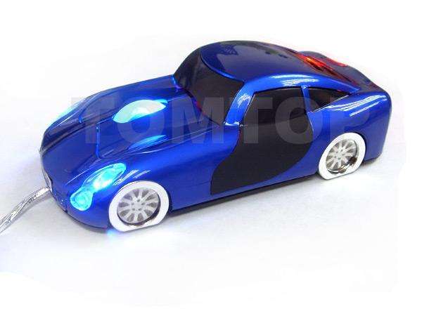 Brand new stock!! BLUE Car USB Optical Computer Mouse