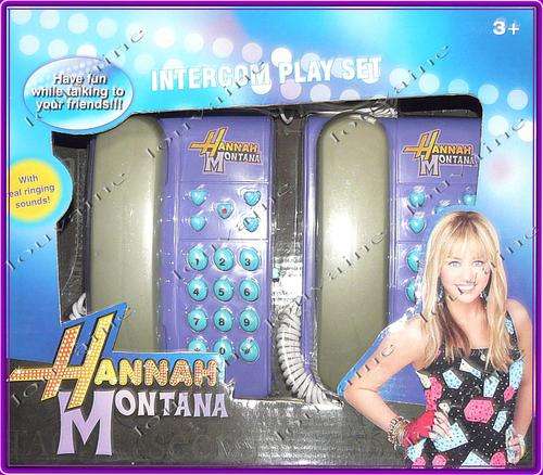 Hannah Montana Intercom Phone  set