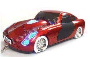 Brand new stock!! RED Car USB Optical Computer Mouse