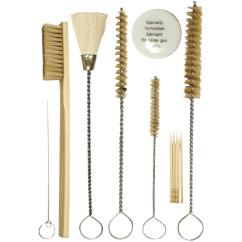 12 Piece Master Spray Gun Cleaning Kit