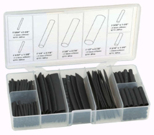 127 Piece Heat Shrink Tubing Set