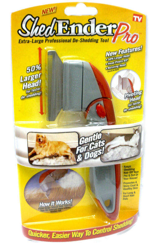 PET BRUSH COMB GROOMING DE-SHEDDING TOOL