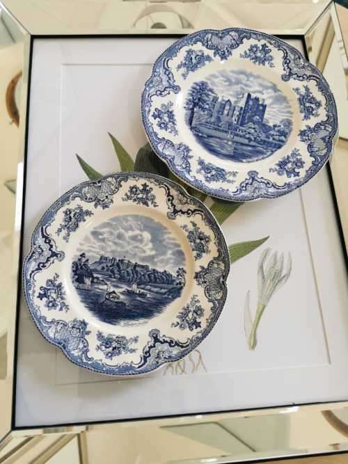 2 x Johnson Brothers dinner plates