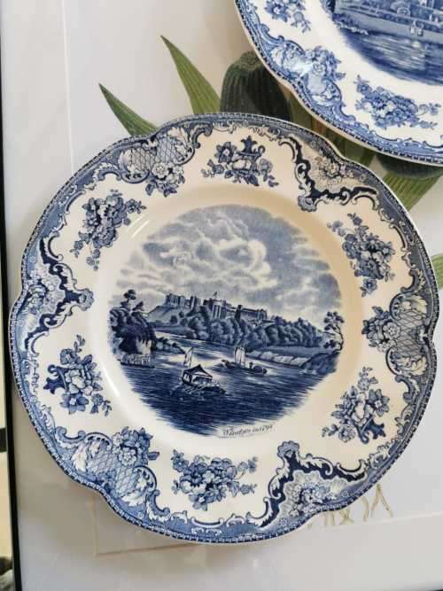 2 x Johnson Brothers dinner plates