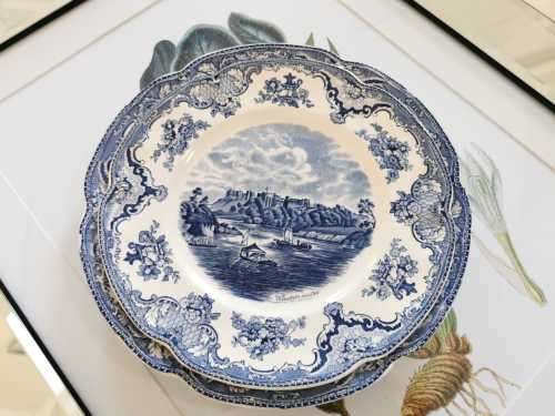 2 x Johnson Brothers dinner plates