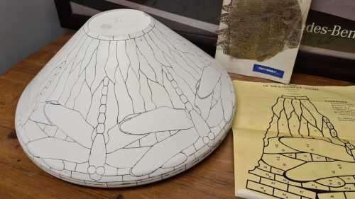 Tiffany lamp mould