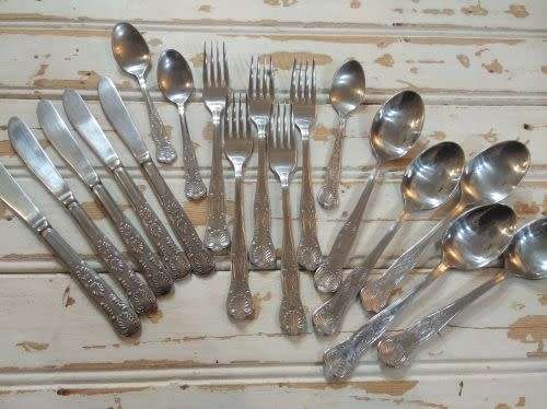 Part 18 Piece Kings Pattern Cutlery