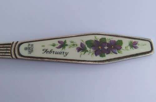 Royal Albert February Tea Spoon