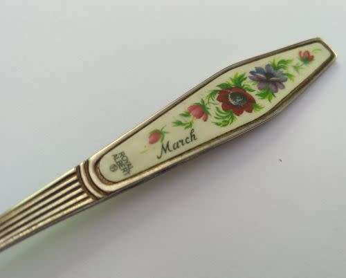 Royal Albert March Tea Spoon