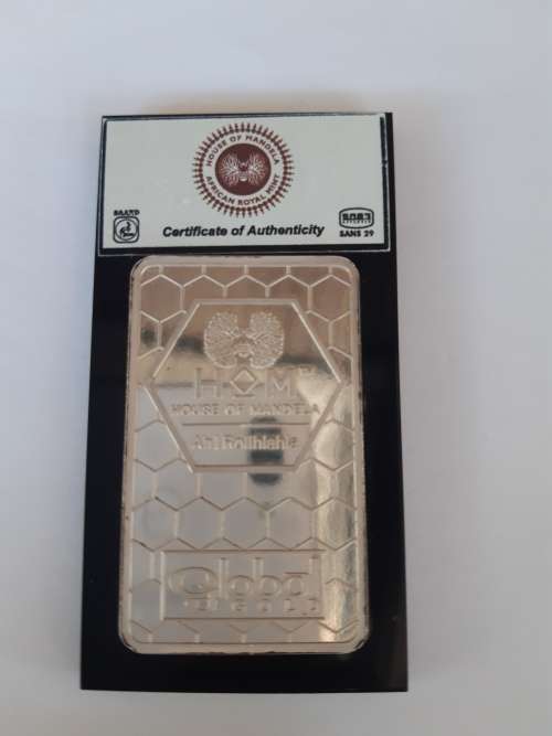 2013 Mandela 100g Silver Bar