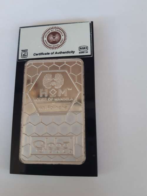 2013 Mandela 100g Silver Bar