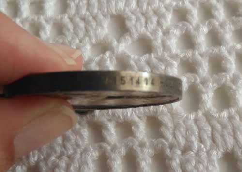 WW II Africa Service Medal issued to W151414 HJ Otten