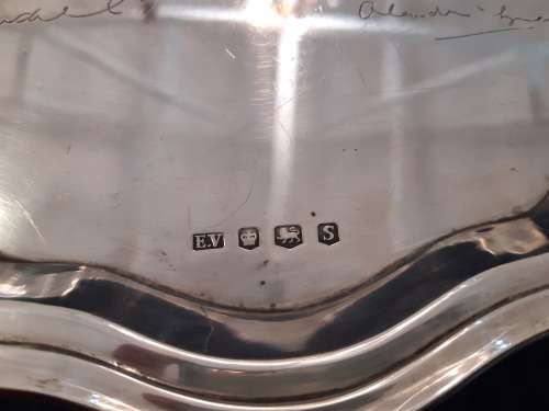 Hallmarked Sheffield 1960 Tray. 1154g