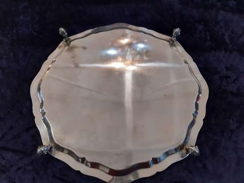Hallmarked Sheffield 1960 Tray. 1154g
