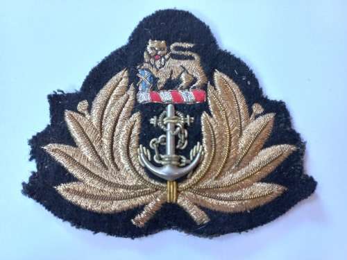 SA Navy Lurex Officers Badge